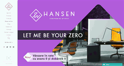 Desktop Screenshot of hansen.ro